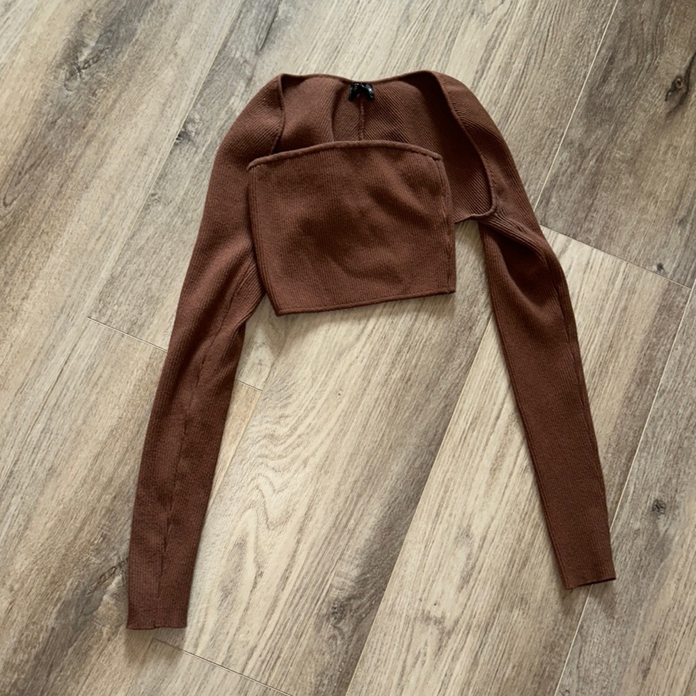 White Fox Boutique Tube Top & Bolero